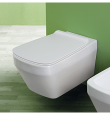 Simas Baden Baden Унитаз подвесной безободковый 56х36 см,   цвет: белый. F85,  BB18bi