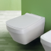 Simas Baden Baden Унитаз подвесной безободковый 56х36 см,   цвет: белый. F85,  BB18bi