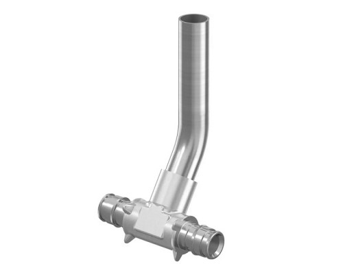 Трубка-тройник Uponor Smart Radi покрытый Q&E 20-15CU-20 l=300mm. 1023050