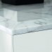 VITAGE milldue edition FOUR SEASONS Комплект мебели с тумбой под раковину, раковиной LIONE, зеркалом QUEBEC, 216 см, подвесной, цвет: глянцевый белый / Calacatta vagli. 3511.141, 3517.141.SX, 3517.141.DX, 3496.141.SX, 3496.141.DX, 4354.216.C22.2, 30