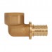 Угольник прямой переходный Hoobs Ø25x3.5 - 3/4 ВР. HB-PEXLF-253534