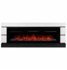 Комплект Электрокамин Electrolux EFP/P -1600ULS + Портал Firelight Moderno Long W белый