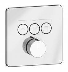 Gessi Hi-Fi Comfort Смеситель для душа, встраиваемый, термостатический, с 3 запорными кнопками, цвет: хром. 38719#031