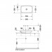 Duravit DuraStyle Раковина 60х38см., без отв., цвет: белый. 0349600000