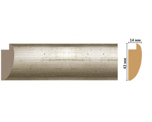 Багет DECOMASTER FM6-2 (43*14*2850мм)