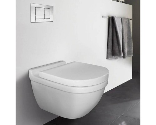 Duravit Starck 3 Комплект: подвесной унитаз Rimless + сиденье с микролифтом (Soft Close). 45270900A1 (2527090000+006389)