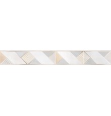 Бордюр Alma Ceramica Rivoli BWU53RVL014 глянцевый 6,7х50 бежевый