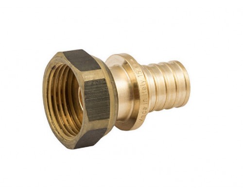 Переходник, НГ, ЕК, 16, 3/4, латунь
