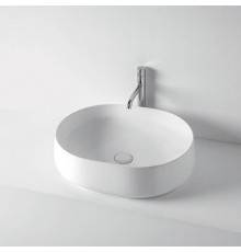 Kerasan F10 Раковина 56х44см, накладная, без отв., цвет: белый матовый. 460530