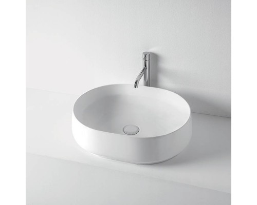 Kerasan F10 Раковина 56х44см, накладная, без отв., цвет: белый матовый. 460530 Kerasan F10 Раковина 56х44см, накладная, без отв., цвет: белый матовый. 460530