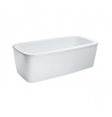 Laufen Palomba Ванна 180x90x45.5см, отдельностоящая, с слив-переливом, с каркасом и панелью, материал: акрил, цвет: белый. 2.3180.0.000.000.1