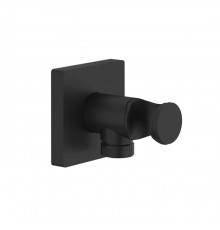Gessi Rilievo Вывод воды с держателем для душевой лейки на 1/2, цвет: nero XL. 59161#299