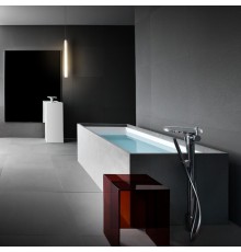 Laufen Kartell Ванна 170x86x44см, отдельностоящая, с слив-переливом с подсветкой, сист. подъема, материал: композит, цвет: белый. 2.2433.2.000.616.1