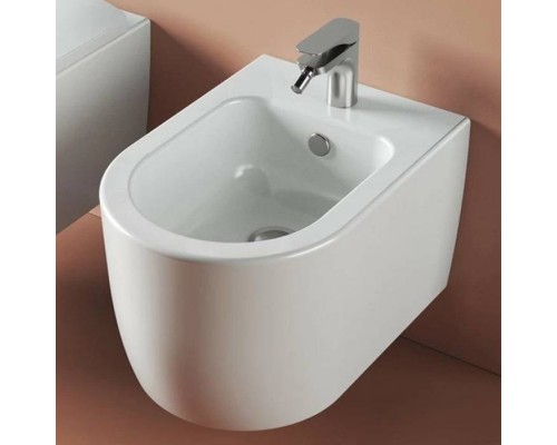 Artceram Monet Биде подвесное 36х52см., 1 отв., цвет: белый матовый. MNB001 05 00