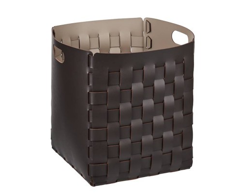 ADJ Корзинка Bottega, 35x35xH40 см., цвет: шоколад/капучино. 1047.06/04 ADJ Корзинка Bottega, 35x35xH40 см., цвет: шоколад/капучино. 1047.06/04