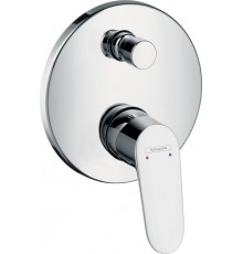 Встраиваемый смеситель для душа и ванны Hansgrohe Focus E2 31945000, С ВНУТРЕННЕЙ ЧАСТЬЮ
