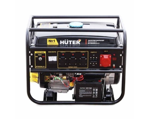 Генератор бензиновый HUTER DY8000LX-3 Генератор бензиновый HUTER DY8000LX-3