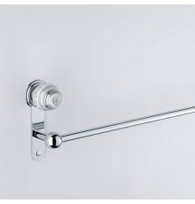 THG Marquise platinum decor Полотенцедержатель 60см., подвесной, декор белый/платина, цвет: хром. A7G-A02-514/60