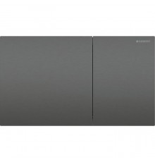 Geberit Sigma70 Клавиша для двойного смыва, квадратная: Хромированный черный. 115.622.QD.1