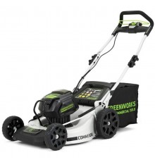 Газонокосилка аккумуляторная Greenworks 82V, 51 см, б/щ (АКБ 5 Ач и ЗУ)