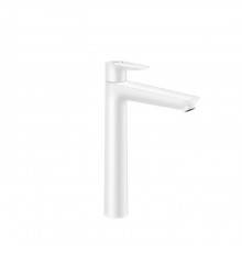 Hansgrohe Talis E Смеситель для раковины 240, на 1 отв, с донным клапаном, излив 183мм, цвет: белый матовый. 71716700