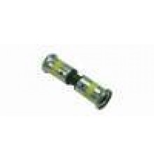 Фитинги под пресс-инструмент Муфта, ПВДФ пресс (газ), 40x40 HE 15PKG-4040