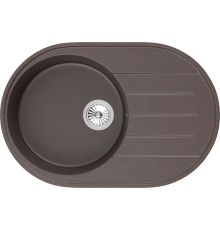 Мойка кухонная Domaci Солерно DN 750-06 трюфель