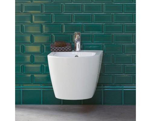 Duravit Me by Starck Биде подвесное 37x48см., 1 отв., Durafix, цвет: белый. 2290150000