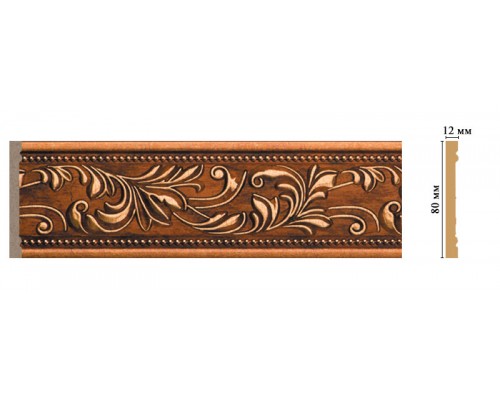 Молдинг DECOMASTER 150-1223 (80*12*2400мм) Молдинг DECOMASTER 150-1223 (80*12*2400мм)