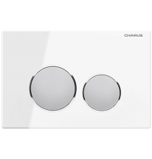 Кнопка смыва CHARUS Bagliore FP.330.WHITE.10 белый атлас