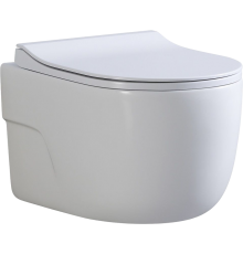 Унитаз подвесной Art Max Verona AM012CHRT/SC с микролифтом, белый