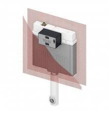 TECEbox Застенный смывной бачок Octa II, глубина 8см, объем 7 л,. 9370500