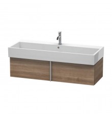 Duravit VA Тумба подвесная, 118.4x43.1х29.8см., с раковиной и 1 выдв. ящиком, цвет: тичинская вишня. VA612907373,  2350120000