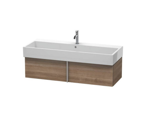 Duravit VA Тумба подвесная, 118.4x43.1х29.8см., с раковиной и 1 выдв. ящиком, цвет: тичинская вишня. VA612907373,  2350120000