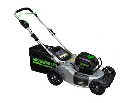 Газонокосилка аккумуляторная Greenworks 82V,51 см, б/щ (без АКБ и ЗУ) Газонокосилка аккумуляторная Greenworks 82V,51 см, б/щ (без АКБ и ЗУ)