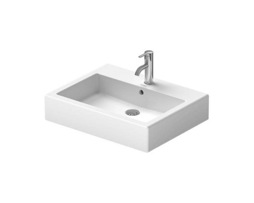 Duravit Vero Раковина 60х46.5см., накладная, 1 отв., цвет: белый. 0454600000 Duravit Vero Раковина 60х46.5см., накладная, 1 отв., цвет: белый. 0454600000