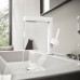 Hansgrohe Finoris Смеситель для раковины, 1 отв., с вытяжным душем 2jet, с донным клапаном Push-Open, цвет: белый матовый. 76063700
