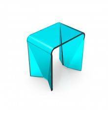 Knief Solid Surface Табурет отдельностоящий, из полимерного материала, цвет: Aquamarin Blue # 100. 70301100