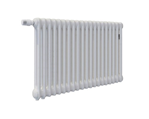 Трубчатый радиатор Arbonia 2057V, 20 секций, нижнее подключение(с вентилем) без накладок 2057/20 RAL 9016 № 69 твв