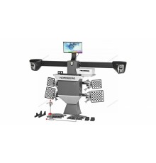 Стенд сход-развал 3D, укороченная колонна для ям NORDBERG C802PIT_серый