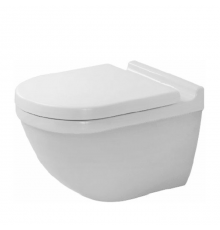 Duravit Starck 3 Комплект: подвесной унитаз Rimless + сиденье с микролифтом (Soft Close). 45270900A1 (2527090000+006389)