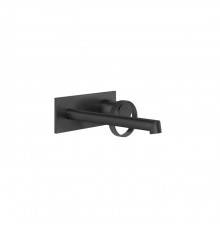 Gessi Anello Смеситель для раковины, настенный, с изливом 194-214 мм, цвет: Black XL. 63389#299