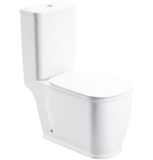 Унитаз-компакт BelBagno Prado BB10150CP с микролифтом, бачок BB10150T