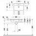 Duravit D-Neo Раковина 65х44см., накладная, 1 отв., с переливом, цвет: белый. 2366650000