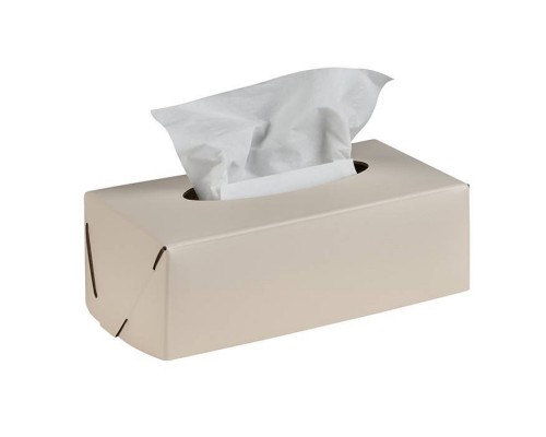 ADJ Салфетница Kleenex, 23x12xH7,5 см., цвет: панна котта/белый. 0016.16/10 ADJ Салфетница Kleenex, 23x12xH7,5 см., цвет: панна котта/белый. 0016.16/10