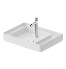 Duravit Bento Starck Box Раковина подвесная 65х48см, с 1 отв., HygieneGlaze, цвет: белый глянцевый. 2379652000