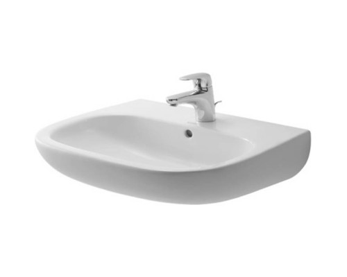 Duravit D-Code Раковина 60х46см., 1 отв., с переливом, цвет: белый. 23106000002