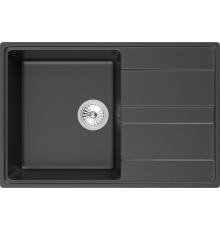 Мойка кухонная Domaci Солерно DP 750-07 уголь