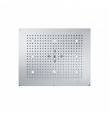 BOSSINI Dream Верхний душ 570 x 470 мм, с 8 LED RGB, 2 режима (дождь, распыление), блок питания/управления, Cromoterapia, цвет: хром. H38661.030