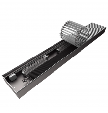 Внутрипольный конвектор КЗТО Бриз В 26080 2500 Конц прав 24В FCM/БП36 U (5Ал 12) БРВ260802500КП24ВFCM/БП36U5АЛ12